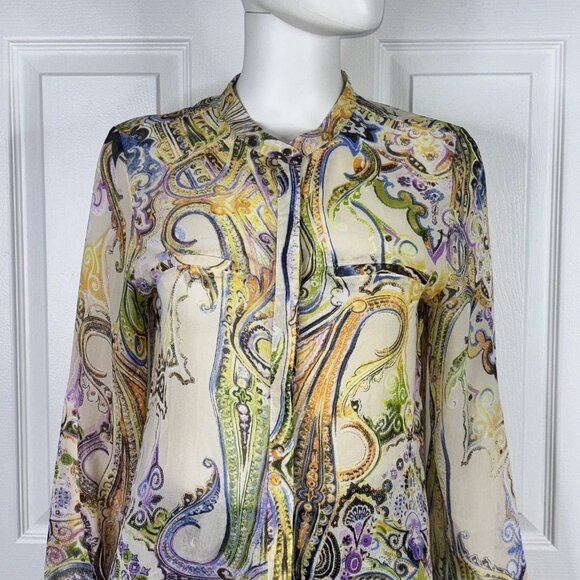 GRIFFLIN PARIS women's blouse small - Picture 2 of 2